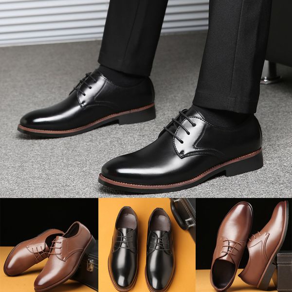 jaycosin 2019 fashion men's business lace-up shoes non-slip casual single shoes leather july 16 p30, Black
jaycosin 2019 fashion men's business lace-up shoes non-slip casual single shoes leather july 16 p30, Black