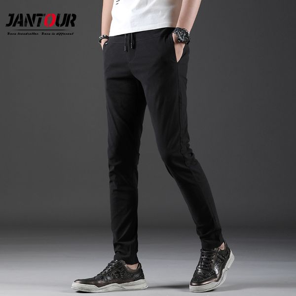 jantour fashion new cotton men pants straight spring summer long male classic business casual trousers full length, Black
jantour fashion new cotton men pants straight spring summer long male classic business casual trousers full length, Black