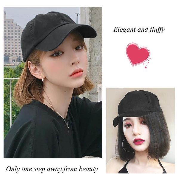miyou high temperature resistant fiber synthetic adjustable baseball cap short wig fluffy no trace link multicolor optional girl, Blue;gray
miyou high temperature resistant fiber synthetic adjustable baseball cap short wig fluffy no trace link multicolor optional girl, Blue;gray