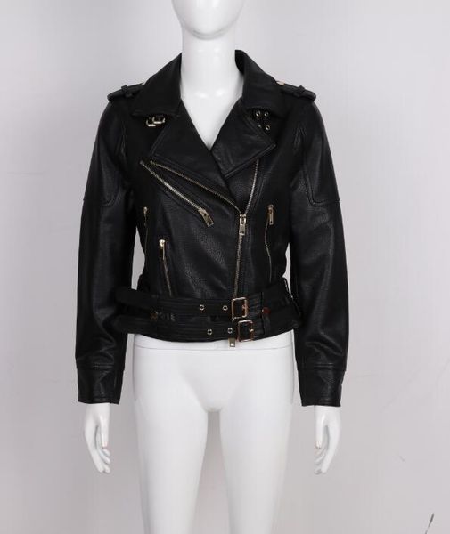 women real leather jacket ladies genuine leather jacket, Black 
women real leather jacket ladies genuine leather jacket, Black
