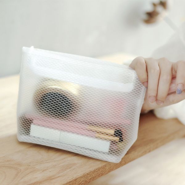 small transparent cosmetic bag travel makeup organizer portable beauty pouch toiletry kit waterproof neceser wash bag case white
small transparent cosmetic bag travel makeup organizer portable beauty pouch toiletry kit waterproof neceser wash bag case white