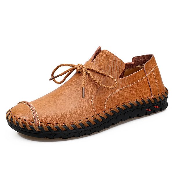 new 2019 autumn men's flats shoes business handmade casual shoes trendy wild leather men's moccasins oxfords, Black
new 2019 autumn men's flats shoes business handmade casual shoes trendy wild leather men's moccasins oxfords, Black