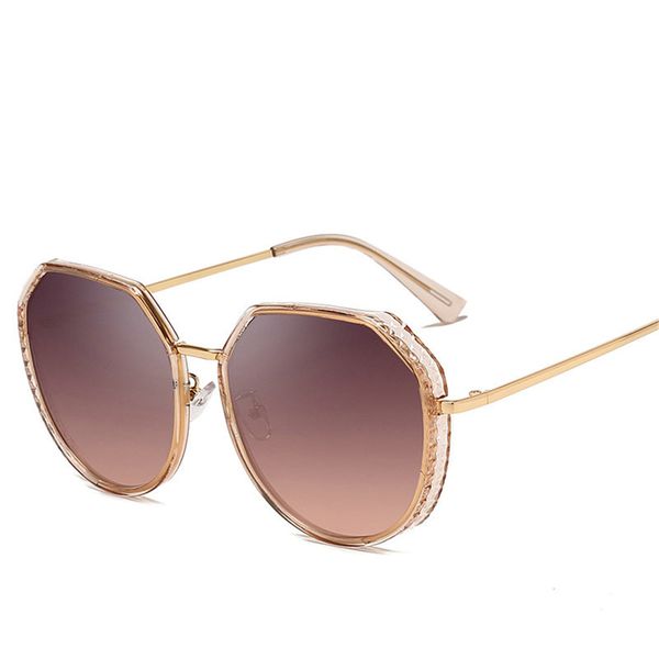 2019 luxurious polygon round sunglasses women classic vintage pink flower gradient outdoor street beat sun glasses fml, White;black
2019 luxurious polygon round sunglasses women classic vintage pink flower gradient outdoor street beat sun glasses fml, White;black