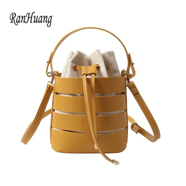 ranhuang women small bucket bags fashion shoulder bags pu leather ladies messenger hollow out designer crossbody a1476
ranhuang women small bucket bags fashion shoulder bags pu leather ladies messenger hollow out designer crossbody a1476