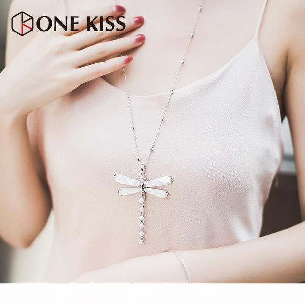 elegant women necklaces silver color long chain necklaces white imitated pearl dragonfly insects pendants summer jewelry party
elegant women necklaces silver color long chain necklaces white imitated pearl dragonfly insects pendants summer jewelry party