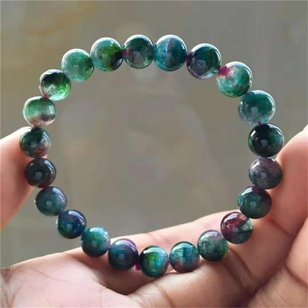 естественный арбуз зеленый турмалин gemstone stretch кристалл круглый бисера браслет 8.5mm женщина lady, Golden;silver 
естественный арбуз зеленый турмалин gemstone stretch кристалл круглый бисера браслет 8.5mm женщина lady, Golden;silver