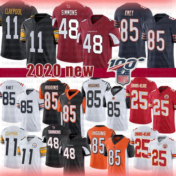 chase claypool tee higgins isaiah simmons cole kmet jersey clyde edwards-helai pittsburgh steeler bengals cardinal chicago bear, Black;red
chase claypool tee higgins isaiah simmons cole kmet jersey clyde edwards-helai pittsburgh steeler bengals cardinal chicago bear, Black;red