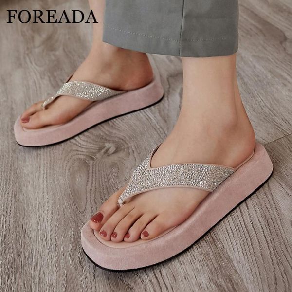 foreada flip flop slippers real leather platform flat shoes women kid suede slides crystal ladies sandals summer black pink 40
foreada flip flop slippers real leather platform flat shoes women kid suede slides crystal ladies sandals summer black pink 40