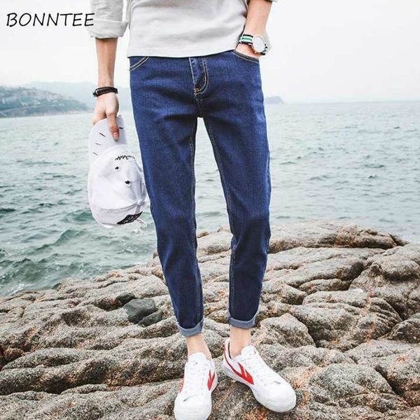 jeans men solid slim trendy simple casual korean style daily student ankle-length chic all-match mens pencil trousers streetwear, Blue
jeans men solid slim trendy simple casual korean style daily student ankle-length chic all-match mens pencil trousers streetwear, Blue