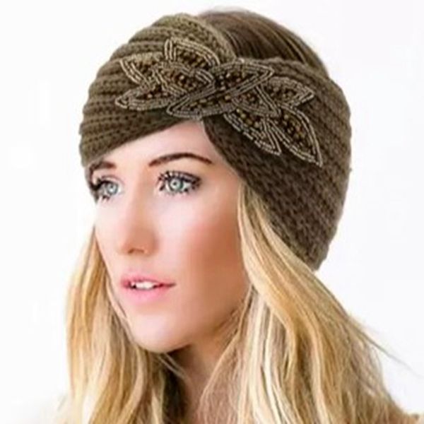 retro ethnic style hair ring hat classic hair band knitted hairband fashion ladies headdress accessories, Blue;gray
retro ethnic style hair ring hat classic hair band knitted hairband fashion ladies headdress accessories, Blue;gray
