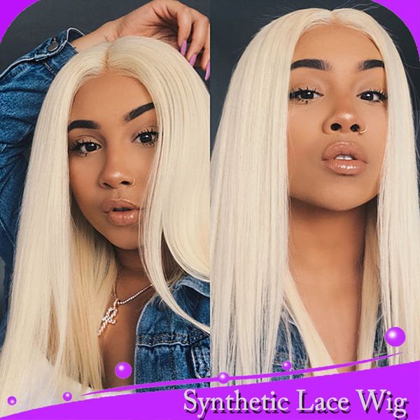 mhazel 12-26in white blonde #613 silky straight synthetic lace front wig heat resistant fiber for woman, Black
mhazel 12-26in white blonde #613 silky straight synthetic lace front wig heat resistant fiber for woman, Black