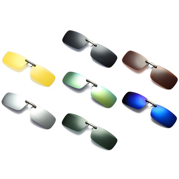 polarized clip on sunglasses near-sighted driving night vision lens anti-uva anti-uvb cycling riding sunglasses clip, Black
polarized clip on sunglasses near-sighted driving night vision lens anti-uva anti-uvb cycling riding sunglasses clip, Black