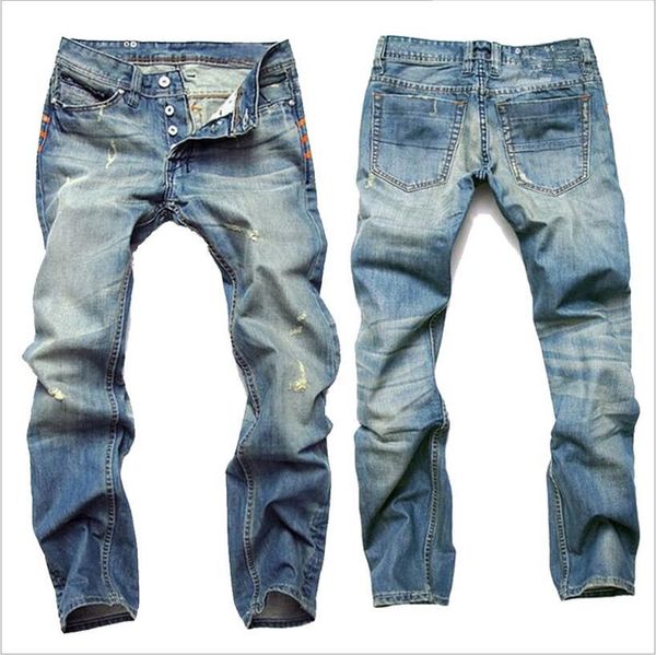 fashion men's jeans cool light blue men's tattered jeans fashion designer straight tube motorcycle jeans street style
fashion men's jeans cool light blue men's tattered jeans fashion designer straight tube motorcycle jeans street style