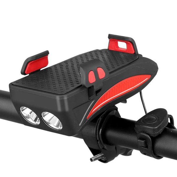3 in 1 bike light usb rechargeable bicycle phone holder light cycling horn led power bank mobile phone bracket bike parts
3 in 1 bike light usb rechargeable bicycle phone holder light cycling horn led power bank mobile phone bracket bike parts