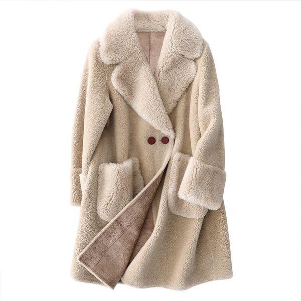 tcyeek 2019 winter coat women real fur coats female elegant korean casual wool jacket ladies warm women's fur coats hiver 582, Black
tcyeek 2019 winter coat women real fur coats female elegant korean casual wool jacket ladies warm women's fur coats hiver 582, Black