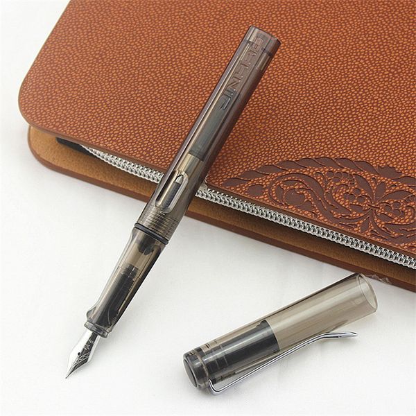 jinhao 599 transparent 6 colors student fountain pen school office business calligraphy ink writing pens stationery supplies
jinhao 599 transparent 6 colors student fountain pen school office business calligraphy ink writing pens stationery supplies