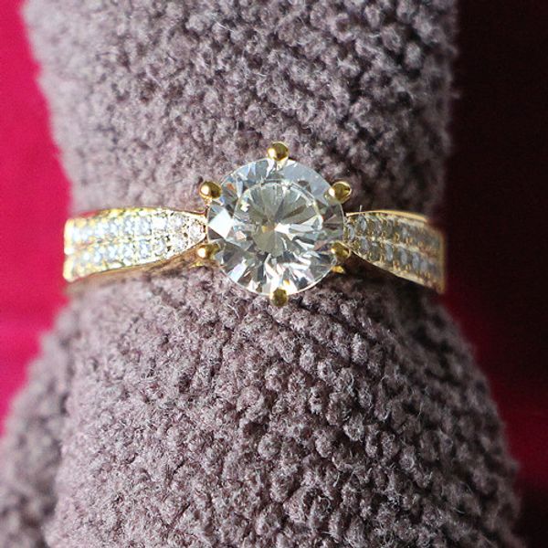 test positive solid 14k yellow gold jewelry star brilliant ring 1.5ct moissanite engagement diamond ring for women original gold, Golden;silver
test positive solid 14k yellow gold jewelry star brilliant ring 1.5ct moissanite engagement diamond ring for women original gold, Golden;silver