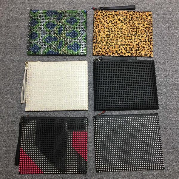 black leather wallet leopard green serpentine rivet pearl nail pink zipper handbag
black leather wallet leopard green serpentine rivet pearl nail pink zipper handbag