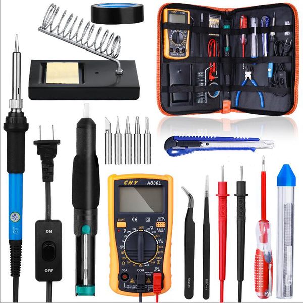 21 in 1 electric soldering iron kit 110v 220v 60w adjustable temperature solder with multimeter tips handheld storage box eu/us
21 in 1 electric soldering iron kit 110v 220v 60w adjustable temperature solder with multimeter tips handheld storage box eu/us