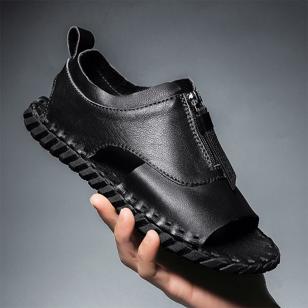 new men soft summer sandals comfortable men summer water shoes soft beach sandals roman shoes outdoor sneakers, Black
new men soft summer sandals comfortable men summer water shoes soft beach sandals roman shoes outdoor sneakers, Black