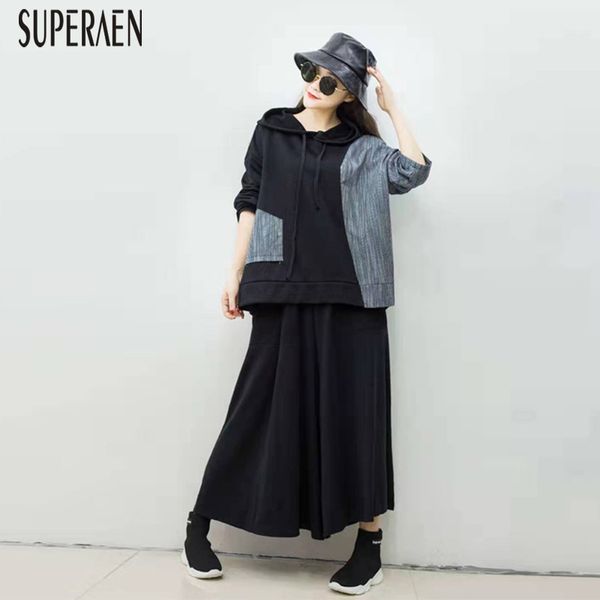 superaen 2020 spring new hooded sweatshirts women wild cotton hoody fashion korean style sweatshirts female casual ladies, Black
superaen 2020 spring new hooded sweatshirts women wild cotton hoody fashion korean style sweatshirts female casual ladies, Black