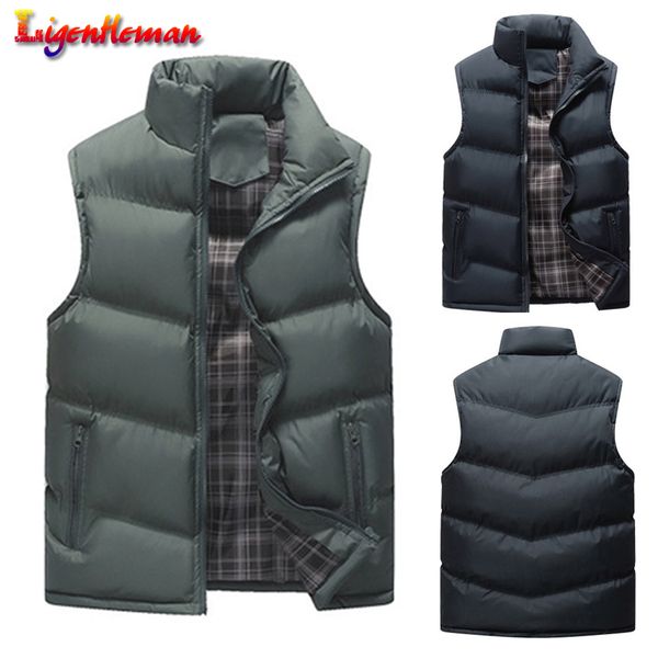 sleeveless men's vests spring autumn men coats army khaki solid casual vest male waistcoats jackets stand collar plus size 4xl, Black;white
sleeveless men's vests spring autumn men coats army khaki solid casual vest male waistcoats jackets stand collar plus size 4xl, Black;white