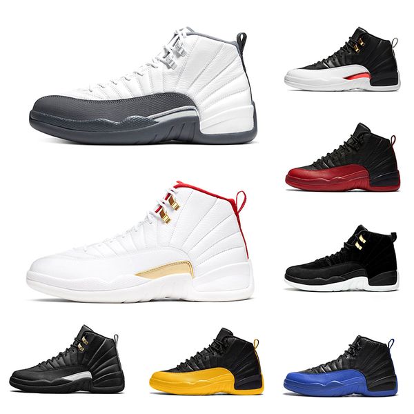 new 12 12s men basketball shoes dark grey fiba flu game midnight black reverse taxi black mens trainers sports sneakers size 40-47
new 12 12s men basketball shoes dark grey fiba flu game midnight black reverse taxi black mens trainers sports sneakers size 40-47