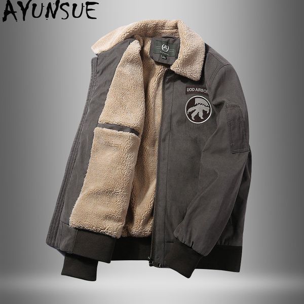 ayunsue men's winter jacket parka hombre plus size coat men clothes 2019 casual short parkas vintage winterjas heren kj876, Tan;black
ayunsue men's winter jacket parka hombre plus size coat men clothes 2019 casual short parkas vintage winterjas heren kj876, Tan;black