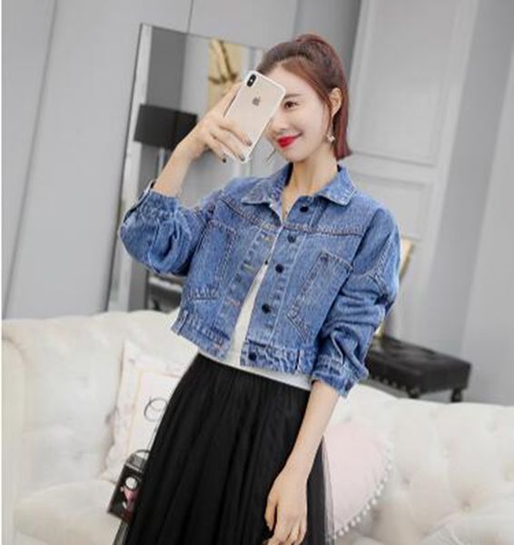 woman spring and autumn europe and the united states new style personality boutique slim slim loose denim jacket fashion / s-xl, Black;brown
woman spring and autumn europe and the united states new style personality boutique slim slim loose denim jacket fashion / s-xl, Black;brown