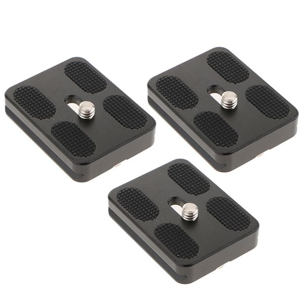 3pack pu-50 camera quick release plate universal mount for tripod ball head w/ 1/4 inch standard screw compatible with arca swiss
3pack pu-50 camera quick release plate universal mount for tripod ball head w/ 1/4 inch standard screw compatible with arca swiss