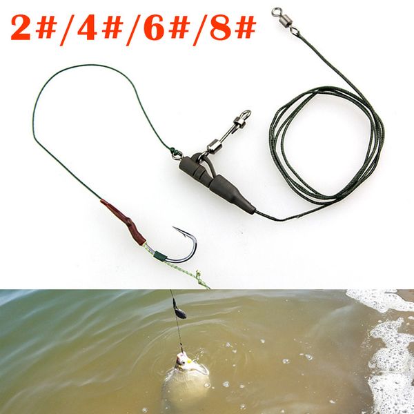 1 piece 30kg pull force carp fishing rig hook group fishhook set europe hook rig set 2# 4# 6# 8#
1 piece 30kg pull force carp fishing rig hook group fishhook set europe hook rig set 2# 4# 6# 8#