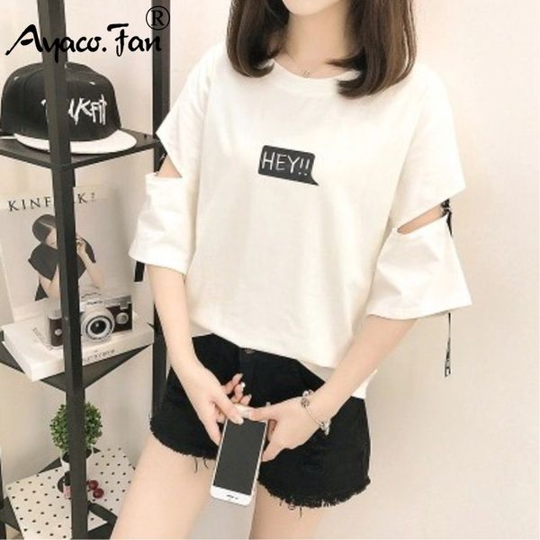 harajuku summer half sleeve t-shirts 2019 new bf style o-neck hey print woman t-shirt female tee casual lady slim t-shirts, Black
harajuku summer half sleeve t-shirts 2019 new bf style o-neck hey print woman t-shirt female tee casual lady slim t-shirts, Black