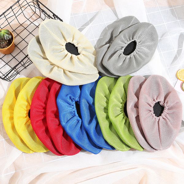 1pair cloth shoe cover thicken reusable elastic overshoes mesh anti-slip shoe covers boot protector cover dust proof shoes, White;pink
1pair cloth shoe cover thicken reusable elastic overshoes mesh anti-slip shoe covers boot protector cover dust proof shoes, White;pink