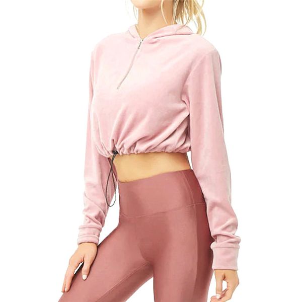 fashion women casual long sleeve blouse solid pink hooded sport sweatshirt running jacket 40de25, Black;red
fashion women casual long sleeve blouse solid pink hooded sport sweatshirt running jacket 40de25, Black;red