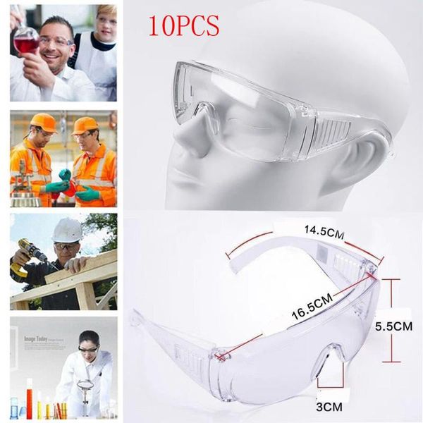 10pcs protective safety glasses work anti dust eye anti-fog antisand windproof anti dust saliva transparent goggles z1 #
10pcs protective safety glasses work anti dust eye anti-fog antisand windproof anti dust saliva transparent goggles z1 #