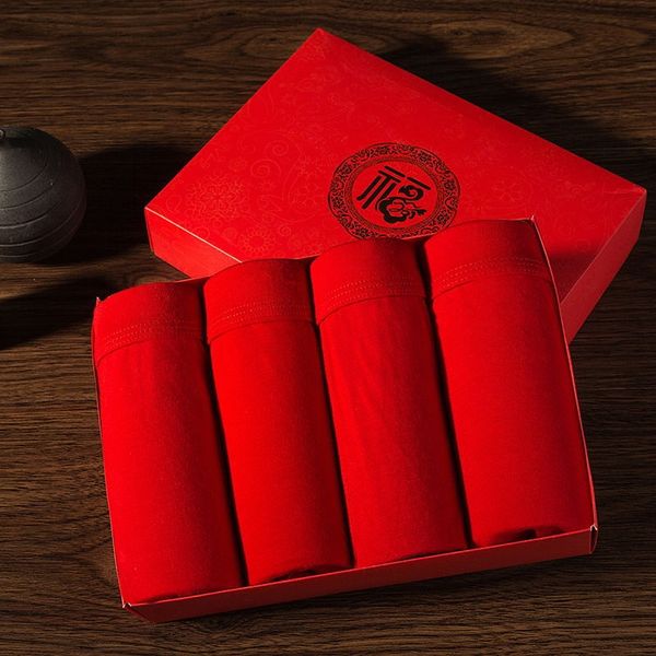 ddvku red grade wedding pure cotton boxer boxed red underwear men's grade underpants underpants wedding men's pure cotton, Black;white
ddvku red grade wedding pure cotton boxer boxed red underwear men's grade underpants underpants wedding men's pure cotton, Black;white