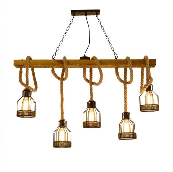retro industrial wind chandelier personalized clothing shop window bar internet cafe bar creative hemp rope pendant lamp
retro industrial wind chandelier personalized clothing shop window bar internet cafe bar creative hemp rope pendant lamp