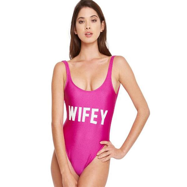 wifey letter print one piece swimsuit women swimwear high cut low back bathing suit girls beach wear monokini swim suit femme, White;black
wifey letter print one piece swimsuit women swimwear high cut low back bathing suit girls beach wear monokini swim suit femme, White;black