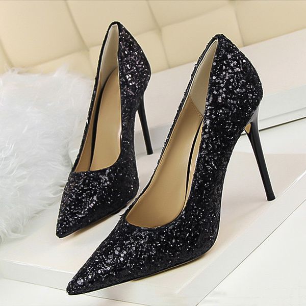 women pumps bling fashion high heels women shoes gold ladies shoes women high heels summer wedding shoes, Black
women pumps bling fashion high heels women shoes gold ladies shoes women high heels summer wedding shoes, Black