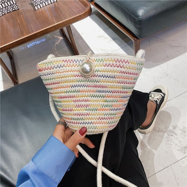 2020 mini mini basket woven woven bohemian cotton braided bag diagonal beach bag bags
2020 mini mini basket woven woven bohemian cotton braided bag diagonal beach bag bags
