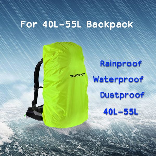 tomshoo outdoor camping waterproof backpack rain cover 40l-50l cycling bag cover for hiking travel climbing bag dust
tomshoo outdoor camping waterproof backpack rain cover 40l-50l cycling bag cover for hiking travel climbing bag dust