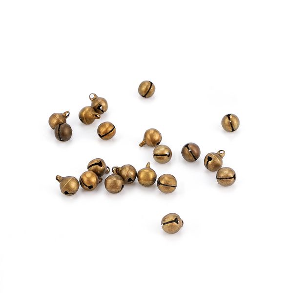 100pcs/set metal jingle bells bronze loose beads festival party decoration christmas tree decorations practical unique
100pcs/set metal jingle bells bronze loose beads festival party decoration christmas tree decorations practical unique