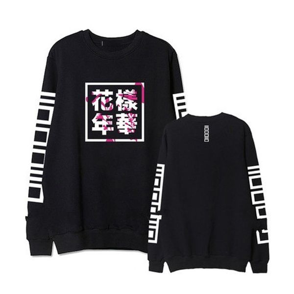 spring autumn hoodies women bangtan boys fans clothing letter printed o neck sweatshirt, Black
spring autumn hoodies women bangtan boys fans clothing letter printed o neck sweatshirt, Black