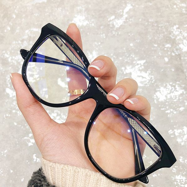 women anti-blue light anti eyestrain decorative glasses men computer gaming filter glasses tr90 frame k13, White;black
women anti-blue light anti eyestrain decorative glasses men computer gaming filter glasses tr90 frame k13, White;black