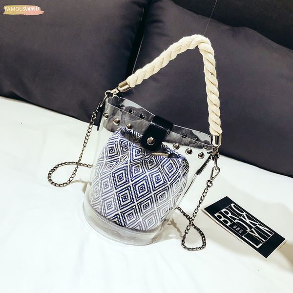 zipper messenger bag alloy bracelet braided rope multiple layers of friendship bracelet jelly transparent bucket bag may9
zipper messenger bag alloy bracelet braided rope multiple layers of friendship bracelet jelly transparent bucket bag may9