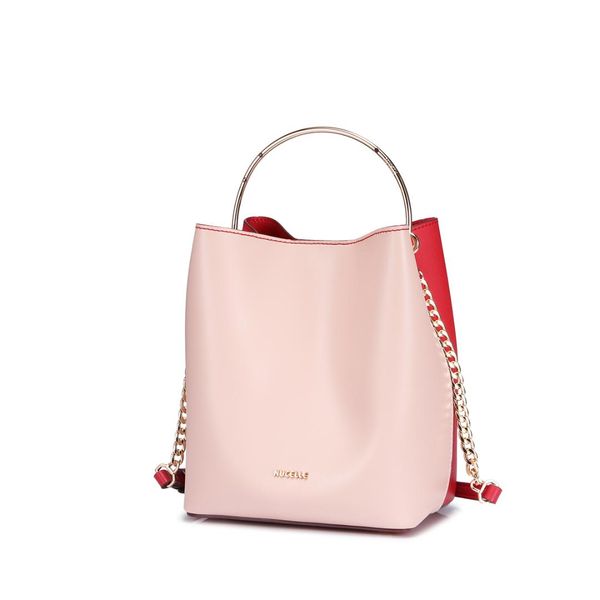 brand ladies pu leather tote purse fashion brief pink match red chains bucket women's handbags
brand ladies pu leather tote purse fashion brief pink match red chains bucket women's handbags