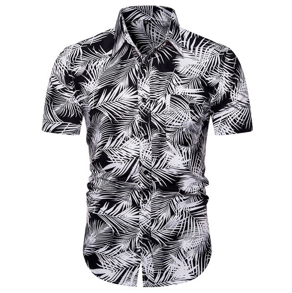 summer hawaiian men's shirt streetwear slim loose short sleeve shirt casual turn-down collar blouse camisa masculina, White;black
summer hawaiian men's shirt streetwear slim loose short sleeve shirt casual turn-down collar blouse camisa masculina, White;black