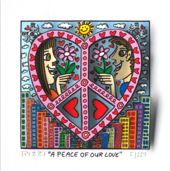 james rizzi - a peace of our love home decor handpainted oil painting on canvas wall art canvas pictures 191220
james rizzi - a peace of our love home decor handpainted oil painting on canvas wall art canvas pictures 191220