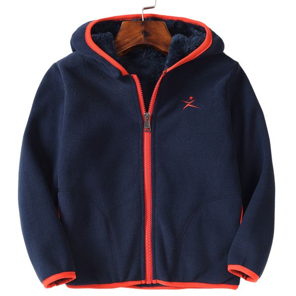 children fleece loose coat hooded catch sweat thicken warm men and women trekking camping climbing windproof light child jacket, Blue;black
children fleece loose coat hooded catch sweat thicken warm men and women trekking camping climbing windproof light child jacket, Blue;black