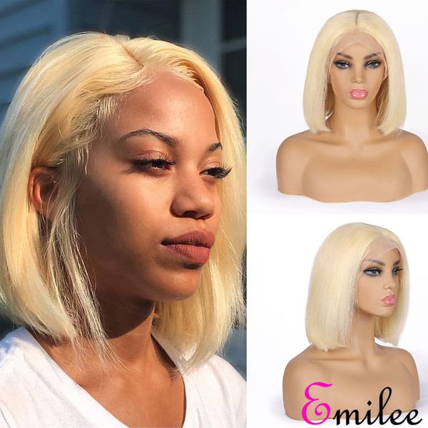 emilee short straight 613 bob wigs malaysian remy short bob wigs for black women 8 inch blonde wigs 613 color, Black;brown 
emilee short straight 613 bob wigs malaysian remy short bob wigs for black women 8 inch blonde wigs 613 color, Black;brown